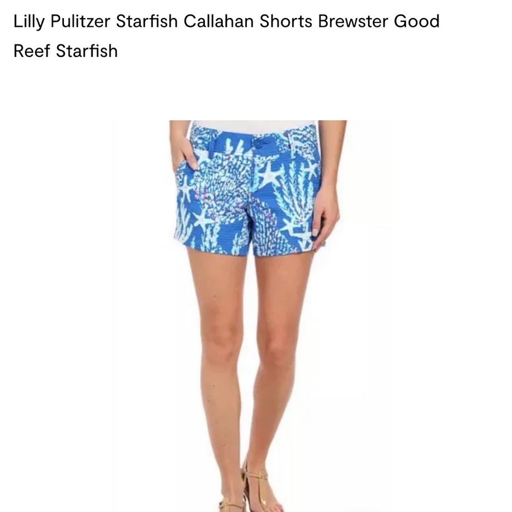 Lilly Pulitzer Callahan Shorts size 2